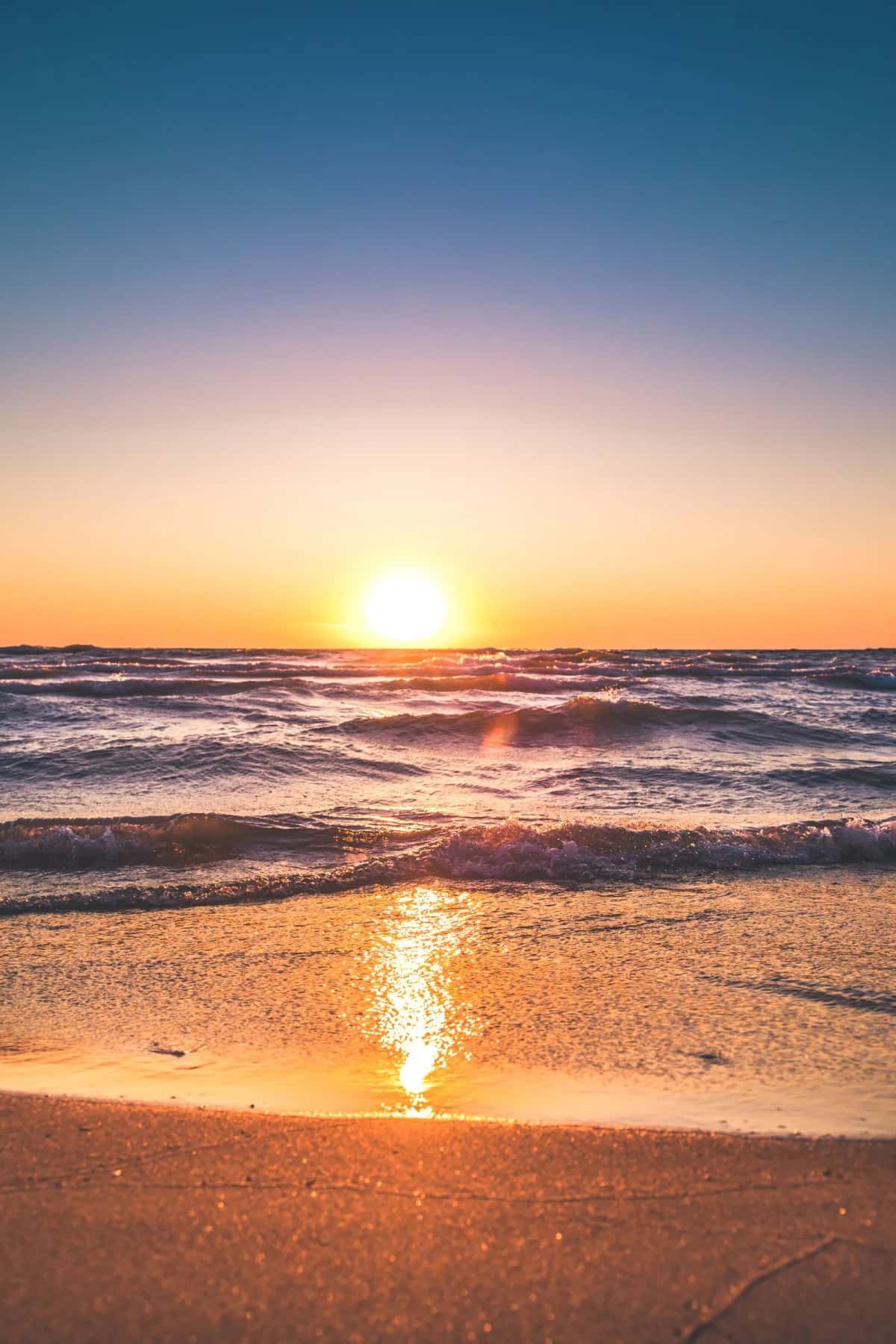 Coucher de soleil au Sénégal - Climat tropical et saison sèche